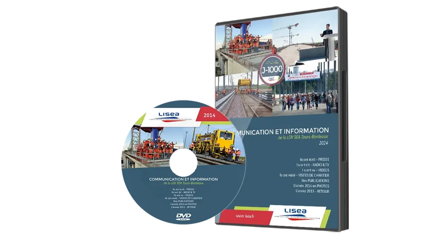 Packaging DVD LISEA