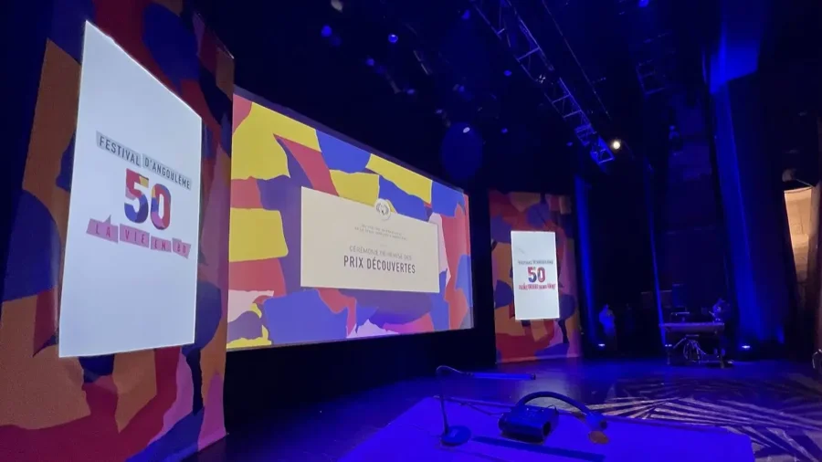 Habillage vidéo — Festival International de la Bande Dessinée d’Angoulême