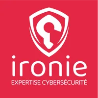 Logo Ironie — identité visuelle cybersécurité
