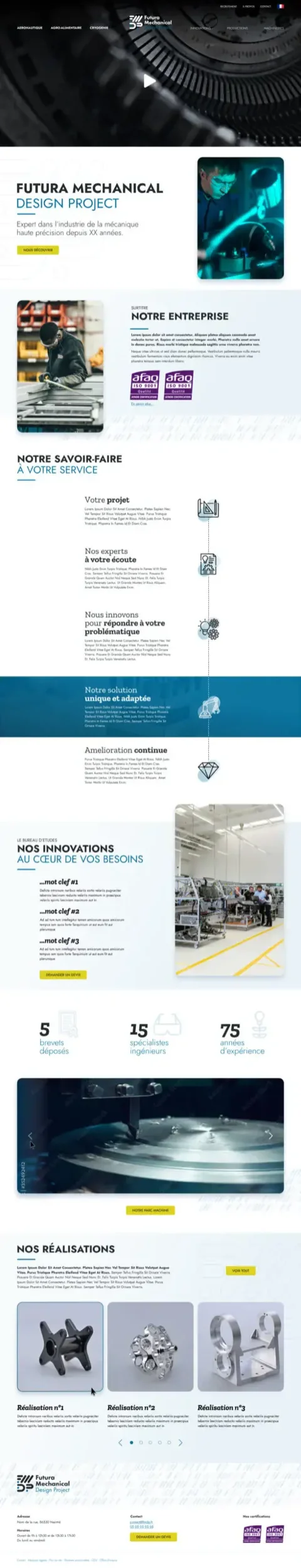 Capture du site FMDP